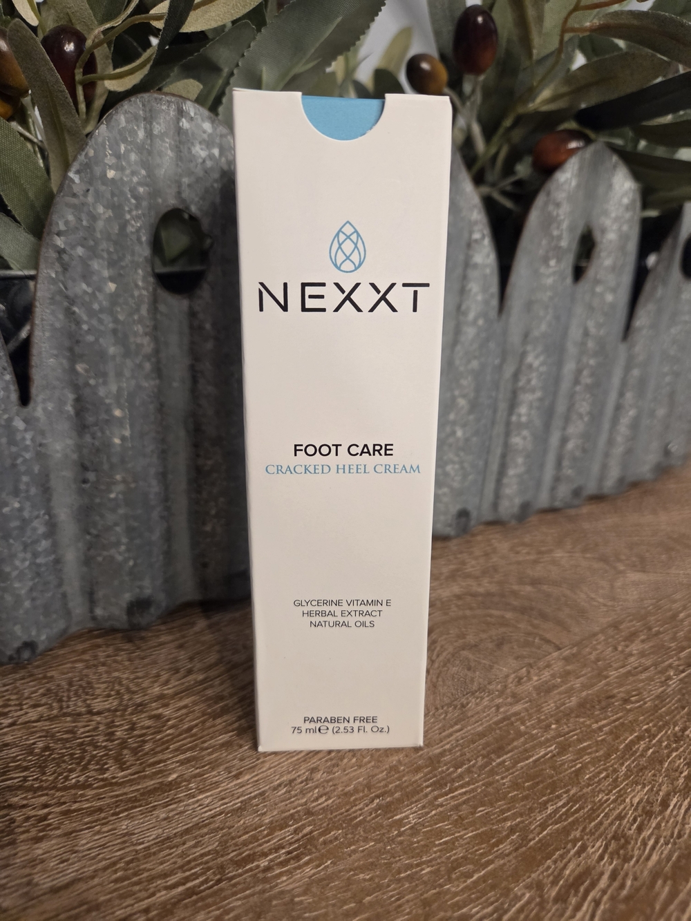 NEXXT Blue & White Foot Care Cracked Heel Cream